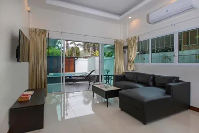 Family 2BR Villa Lancelot 3 with Jacuzzi Pool, just 10 min drive NaiHarn and Rawai – 사진 12